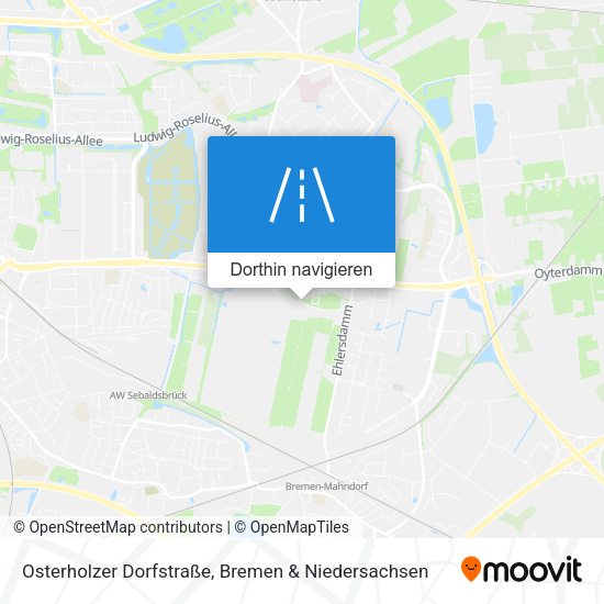 Osterholzer Dorfstraße Karte