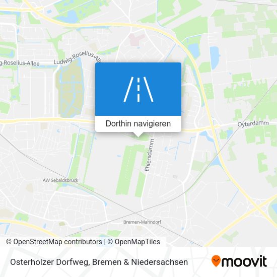 Osterholzer Dorfweg Karte