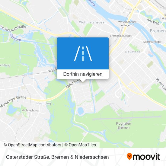 Osterstader Straße Karte