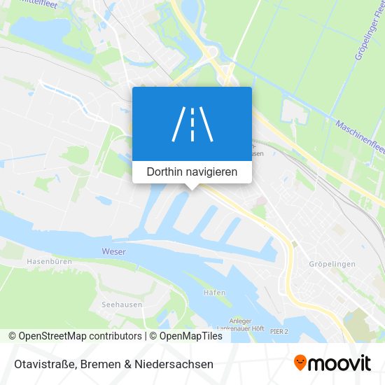Otavistraße Karte