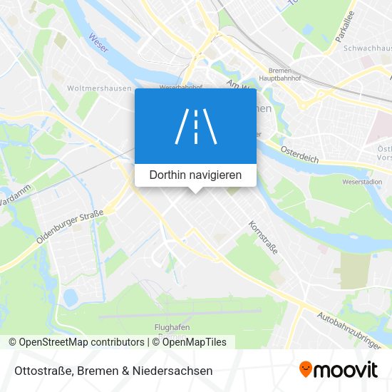 Ottostraße Karte