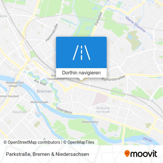 Parkstraße Karte