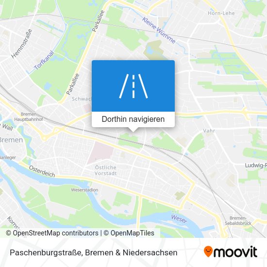 Paschenburgstraße Karte