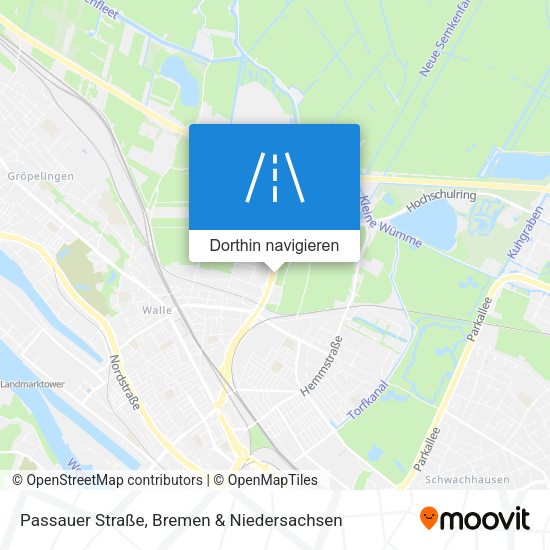 Passauer Straße Karte