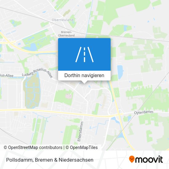 Pollsdamm Karte