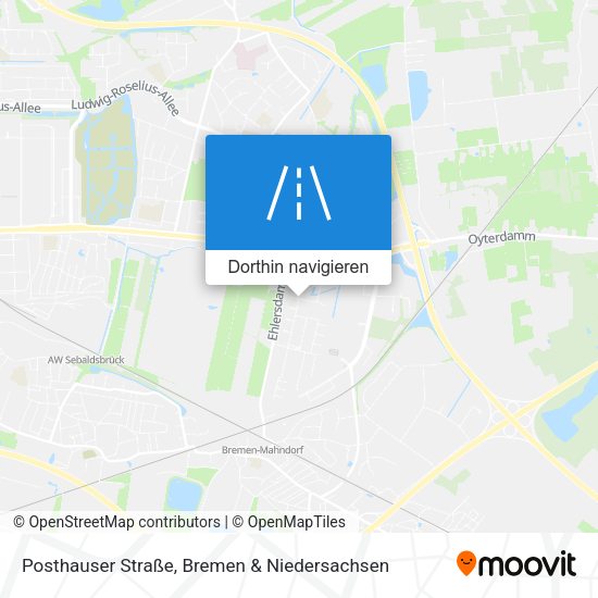 Posthauser Straße Karte