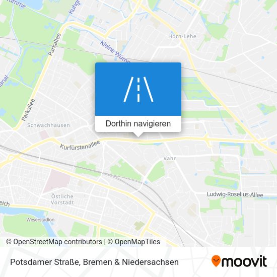 Potsdamer Straße Karte