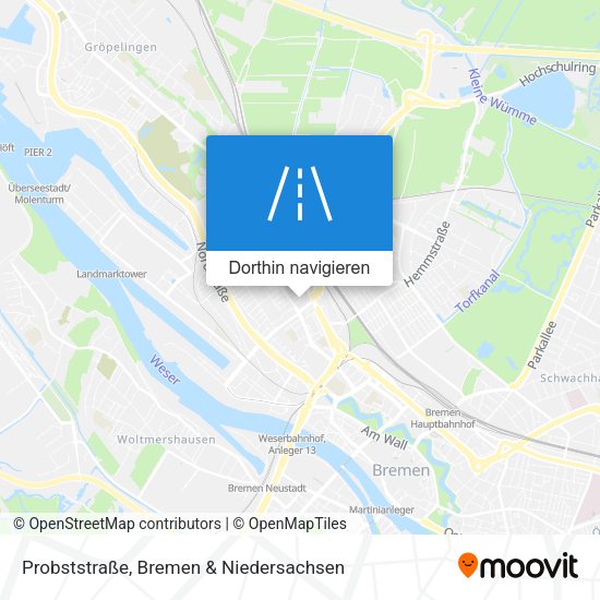 Probststraße Karte
