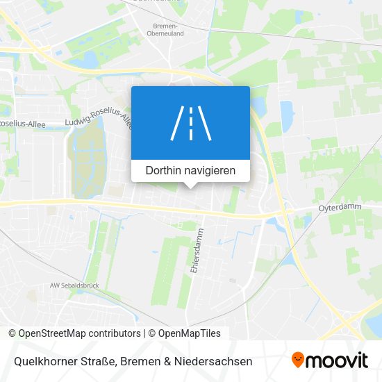 Quelkhorner Straße Karte