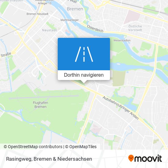 Rasingweg Karte