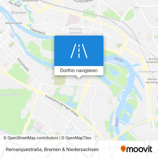 Remarquestraße Karte