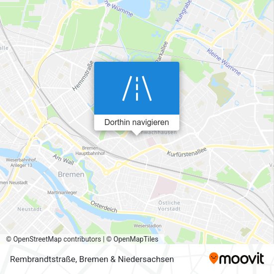 Rembrandtstraße Karte