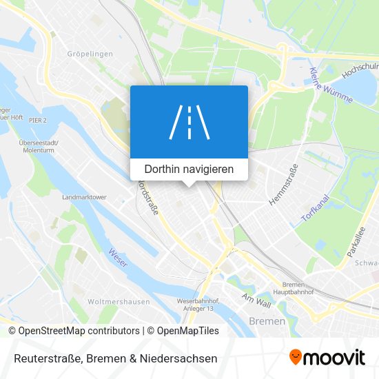 Reuterstraße Karte