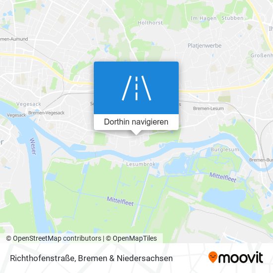 Richthofenstraße Karte