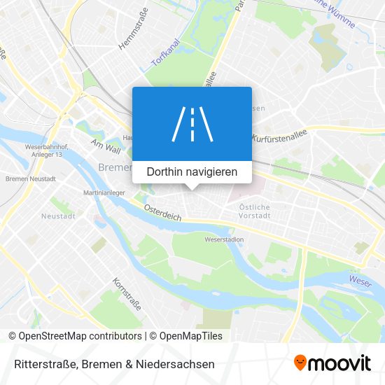Ritterstraße Karte