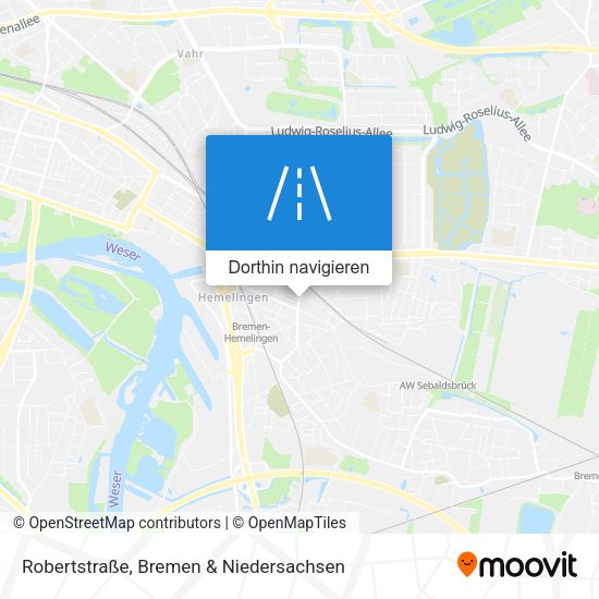 Robertstraße Karte