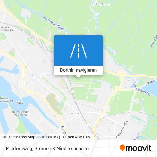 Rotdornweg Karte