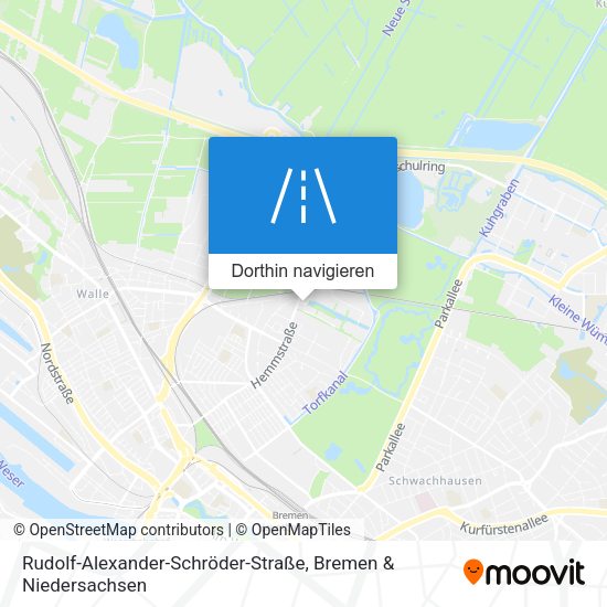 Rudolf-Alexander-Schröder-Straße Karte