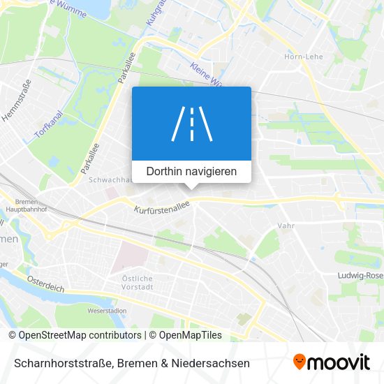 Scharnhorststraße Karte