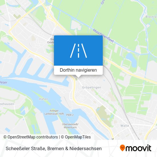 Scheeßeler Straße Karte