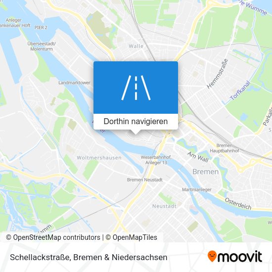 Schellackstraße Karte
