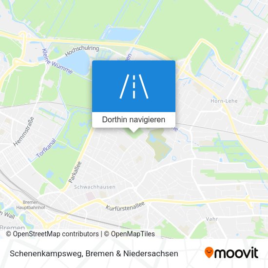 Schenenkampsweg Karte