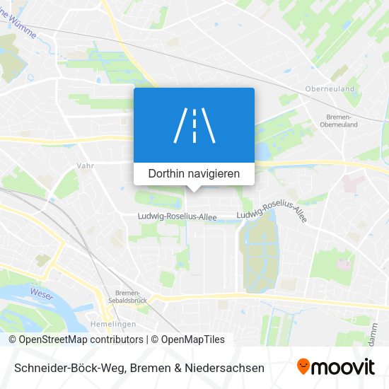 Schneider-Böck-Weg Karte