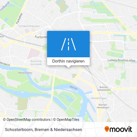 Schosterboorn Karte