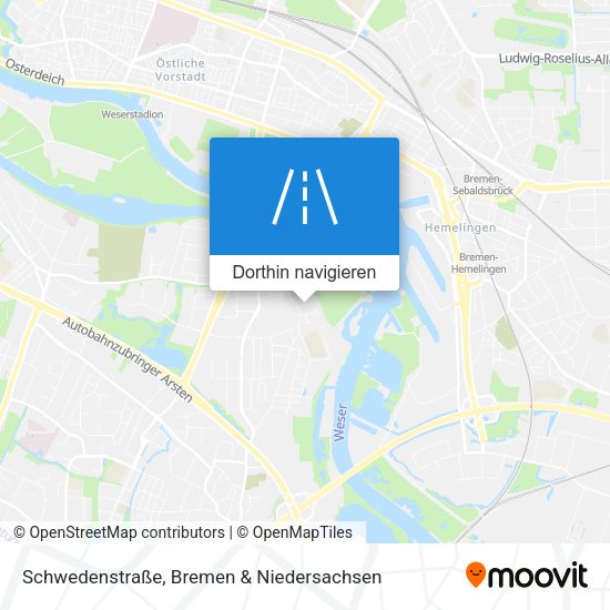 Schwedenstraße Karte