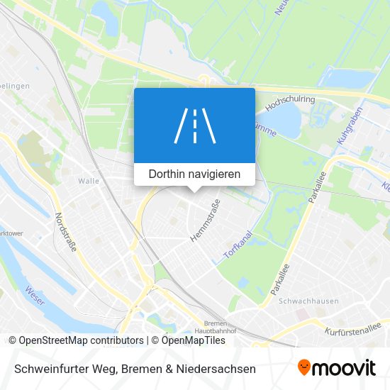 Schweinfurter Weg Karte