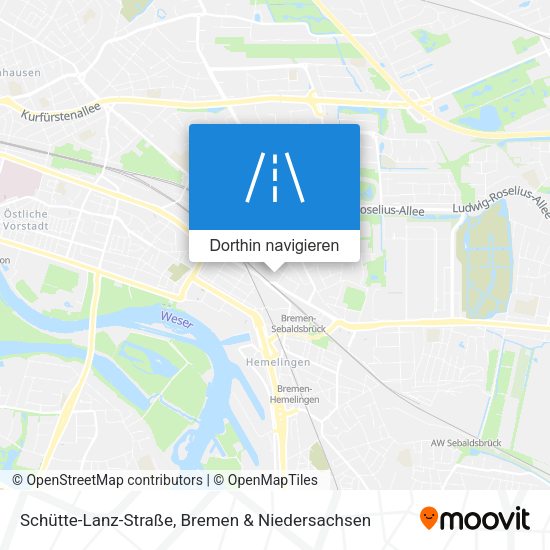 Schütte-Lanz-Straße Karte