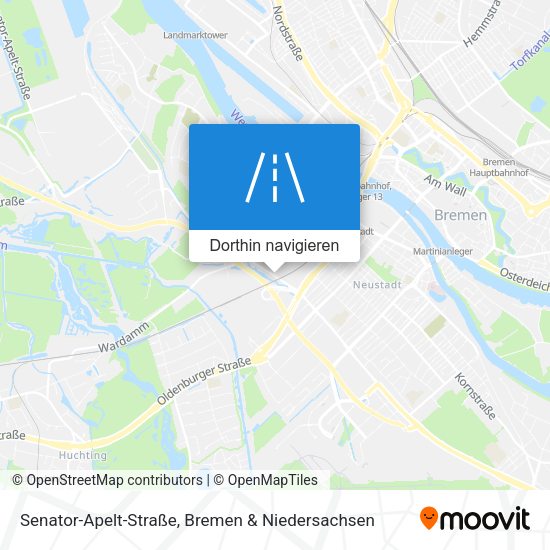Senator-Apelt-Straße Karte