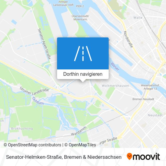 Senator-Helmken-Straße Karte