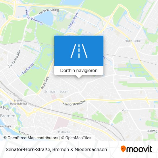 Senator-Horn-Straße Karte