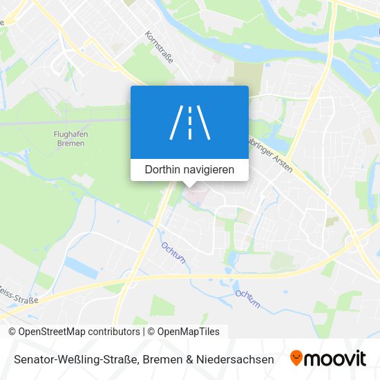Senator-Weßling-Straße Karte
