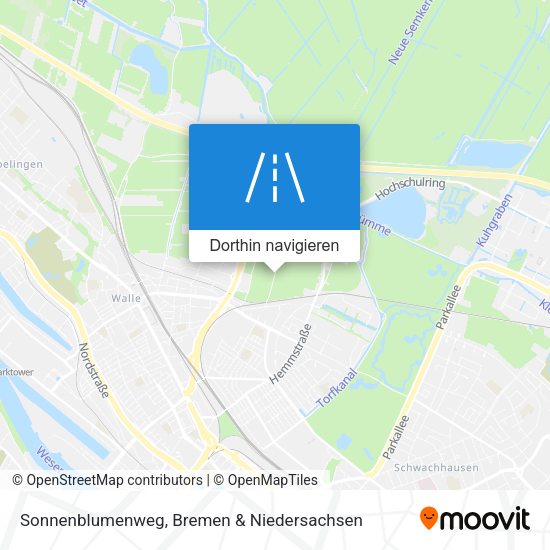 Sonnenblumenweg Karte