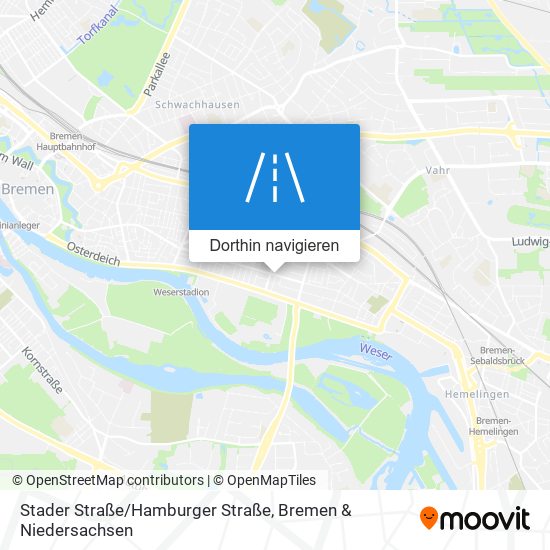 Stader Straße/Hamburger Straße Karte