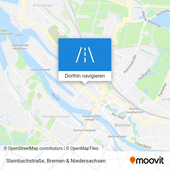 Steinbachstraße Karte
