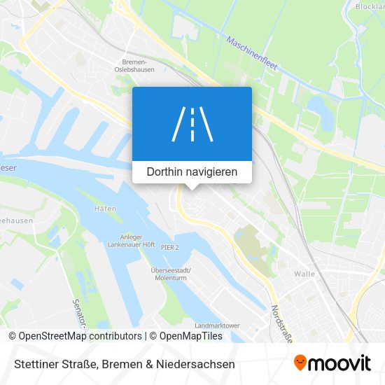 Stettiner Straße Karte