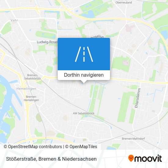 Stößerstraße Karte