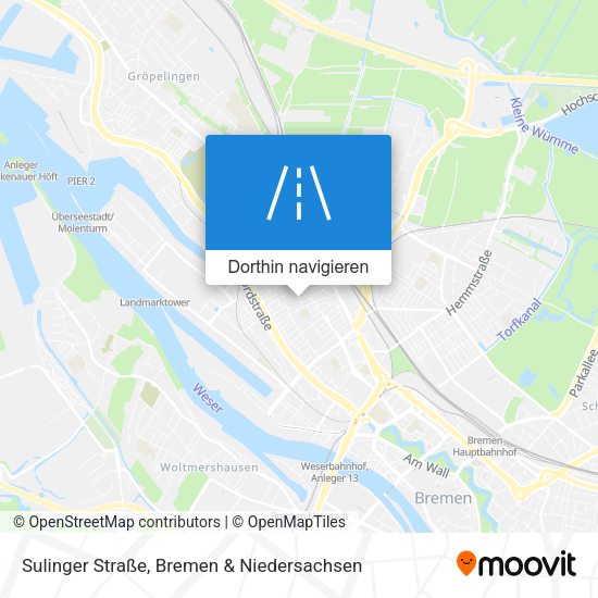 Sulinger Straße Karte