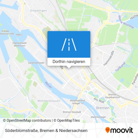 Söderblomstraße Karte