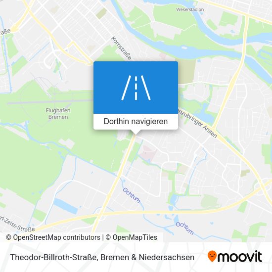 Theodor-Billroth-Straße Karte