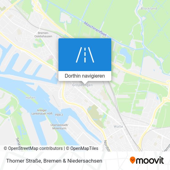 Thorner Straße Karte