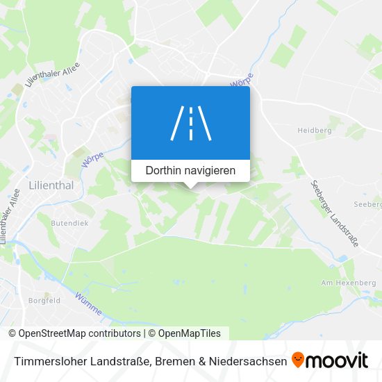 Timmersloher Landstraße Karte