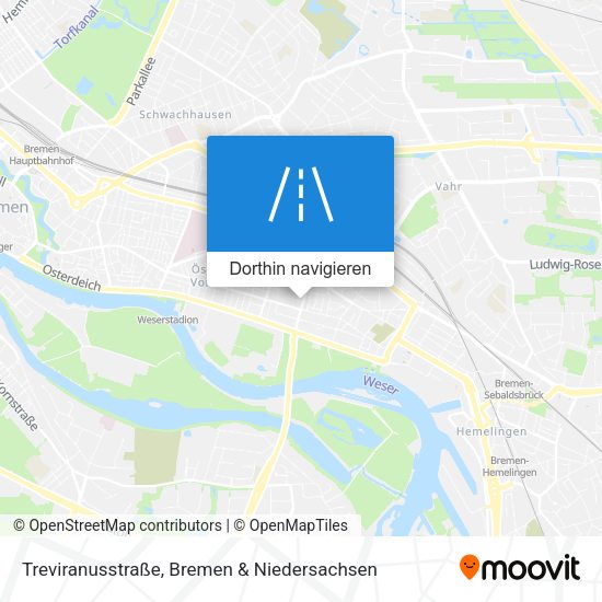 Treviranusstraße Karte