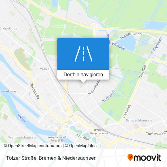 Tölzer Straße Karte
