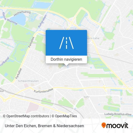 Unter Den Eichen Karte