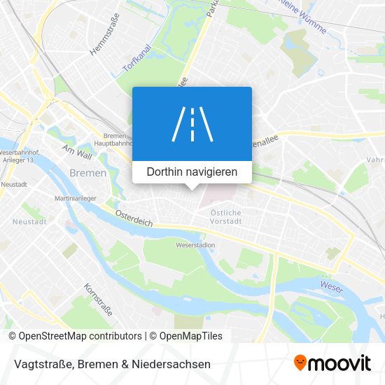 Vagtstraße Karte