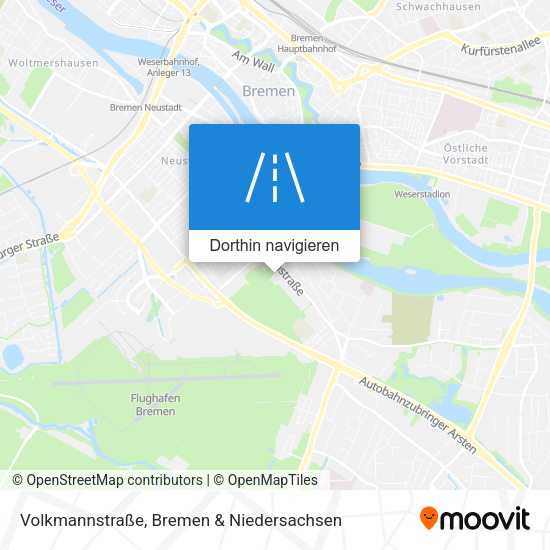 Volkmannstraße Karte